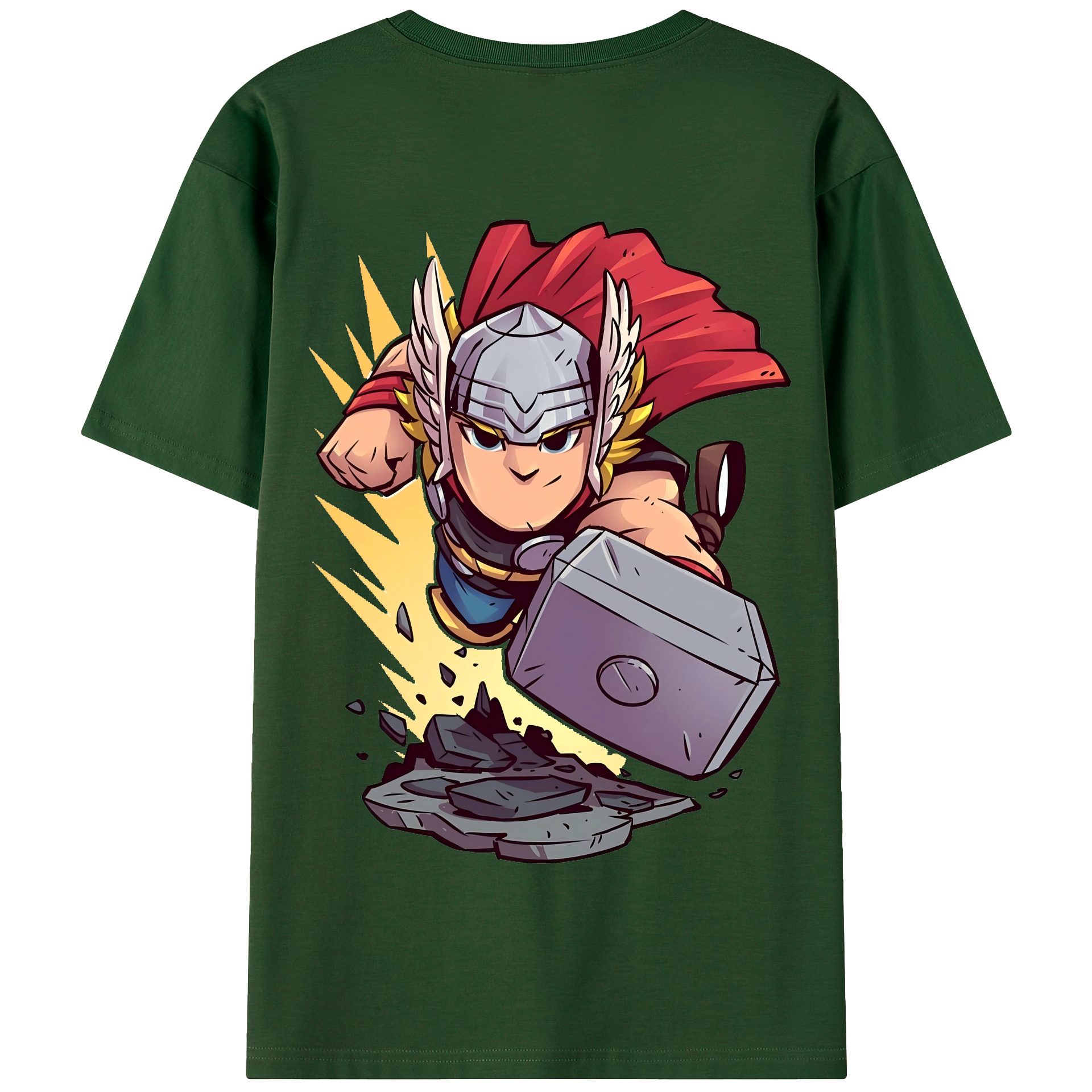 （画像用） アベンジャーズ The Avengers 綿100％半袖Tシャツ（背面プリント）